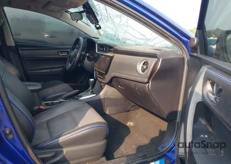 2017 Toyota Corolla Se из США, поврежденный, VIN 2T1BURHE4HC934715